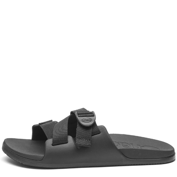 Chaco Chillos Slide Mens Black Slip on - Picture 2 of 5
